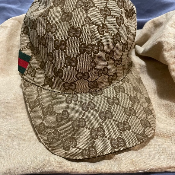 Authentic Gucci Original GG Canvas Baseball Hat - Picture 2 of 4